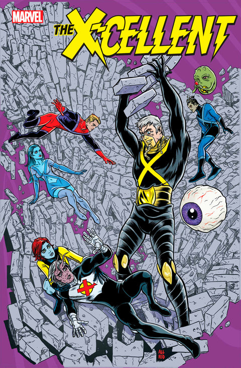 The X-Cellent Regular Michael Allred Cover