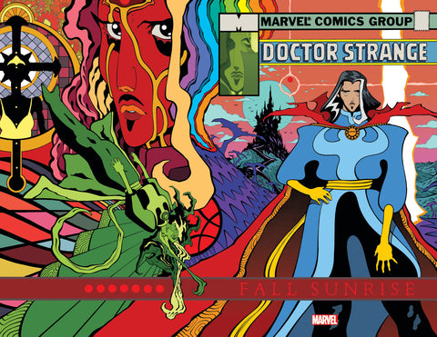 Doctor Strange: Fall Sunrise Moore Wrpad Cover