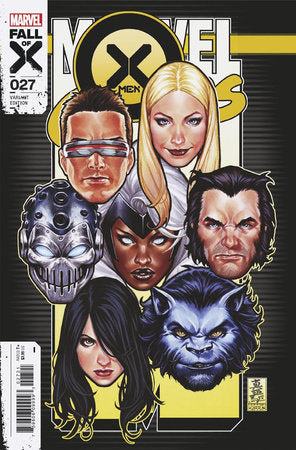 X-Men, Vol. 5 27B Comic Paolo Rivera Variant Marvel Comics 2023