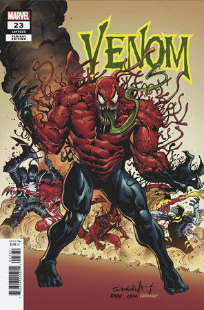 Venom, Vol. 5 23F Comic Greg Land Regular Marvel Comics 2023