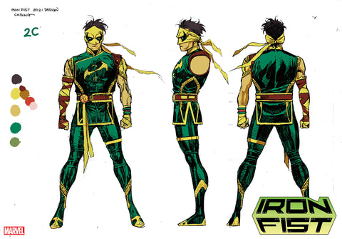 Iron Fist, Vol. 6 Jim Cheung Design Cover