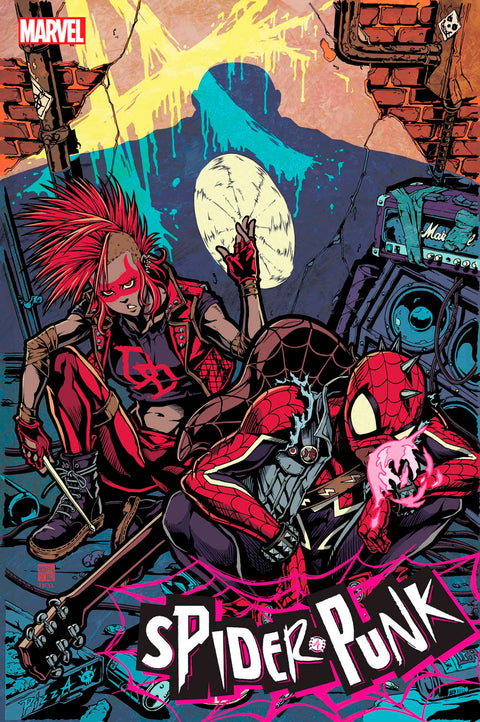 Spider-Punk Regular Takashi Okazaki Cover