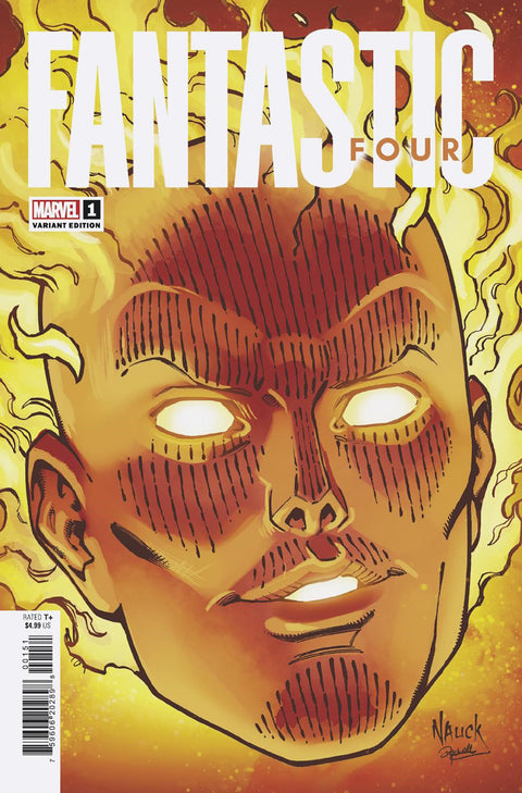 Fantastic Four, Vol. 7 Nauck Headshot Variant