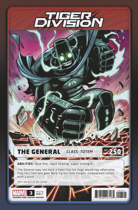 Tiger Division, Vol. 1 Ron Lim Trading Card Variant