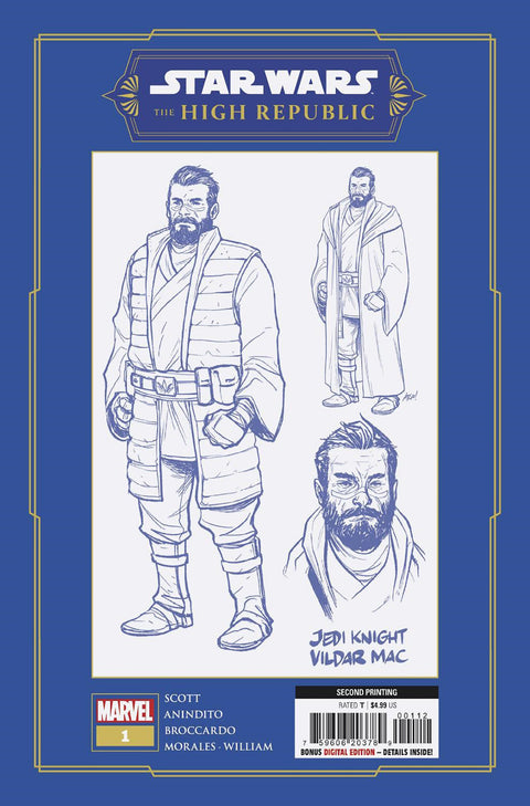 Star Wars: The High Republic 2nd Print Anindito Variant