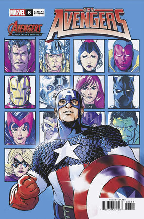 Avengers, Vol. 9 6F Comic 1:25 Carnero Variant Marvel Comics 2023