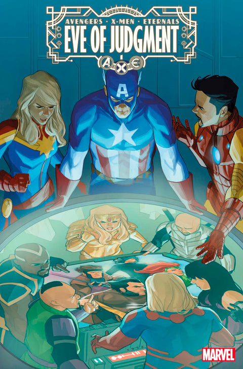 A.X.E.: Eve of Judgment 1:25 Phil Noto Variant Cover