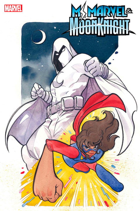 Ms. Marvel & Moon Knight Peach Momoko Variant