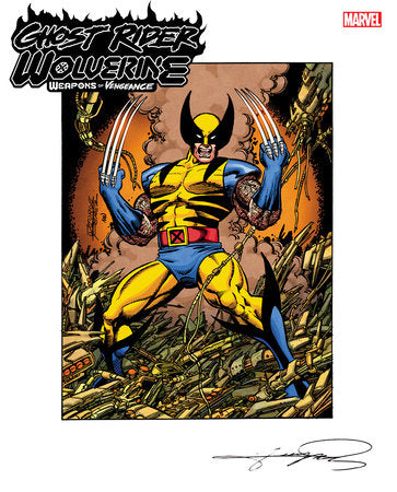 Ghost Rider/ Wolverine: Weapons of Vengeance - Alpha 1D Comic Inaki Miranda Regular Marvel Comics 2023