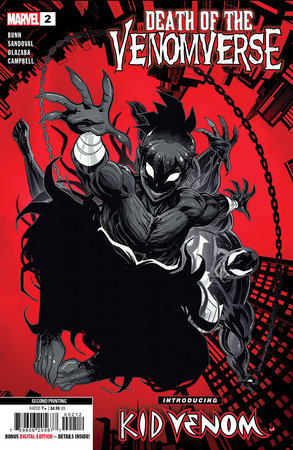 Death of the Venomverse 2O Comic Gurihiru Design Variant Marvel Comics 2023