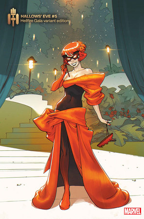 Hallows' Eve 5B Comic Bryan Hitch Hellfire Gala Variant Marvel Comics 2023