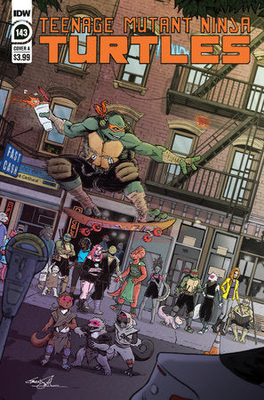 Teenage Mutant Ninja Turtles, Vol. 5 143A Comic Javier Garron Marvel Icon Variant IDW Publishing 2023