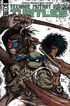 Teenage Mutant Ninja Turtles, Vol. 5 143B Comic Greg Land Variant IDW Publishing 2023