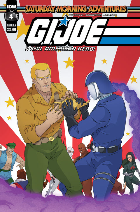 G.I. Joe Saturday Morning Adventures Regular Dan Schoening Cover