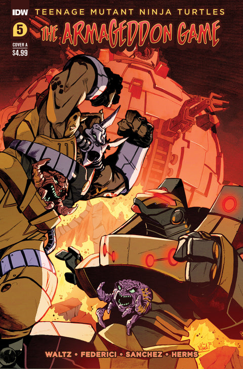 Teenage Mutant Ninja Turtles: The Armageddon Game IDW Publishing