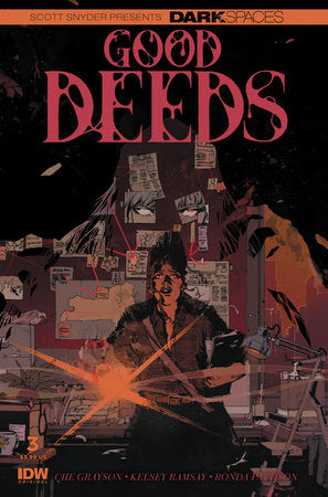 Dark Spaces: Good Deeds 3A Comic Iban Coello Variant IDW Publishing 2023