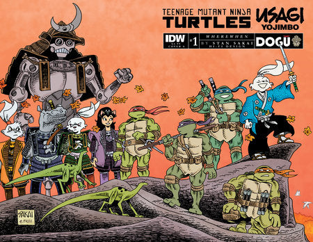 Teenage Mutant Ninja Turtles / Usagi Yojimbo: WhereWhen IDW Publishing