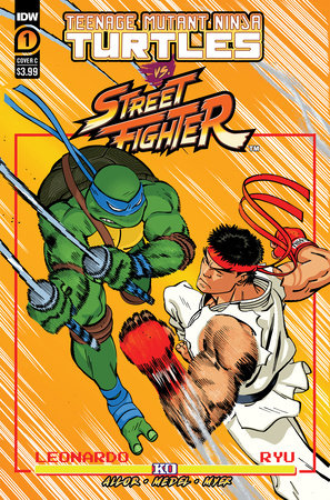 Teenage Mutant Ninja Turtles vs. Street Fighter IDW Publishing