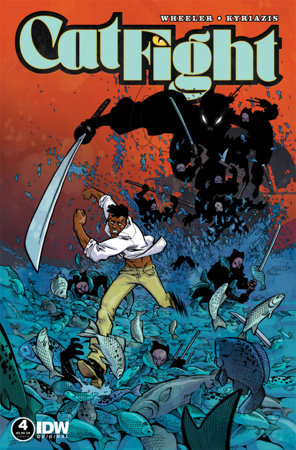 Cat Fight 4A Comic Corin Howell Variant IDW Publishing 2023