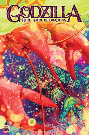 Godzilla: Here There Be Dragons 4A Comic Phil Noto Variant IDW Publishing 2023