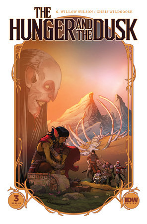 The Hunger and the Dusk 3A Comic Nick Bradshaw IDW Publishing 2023
