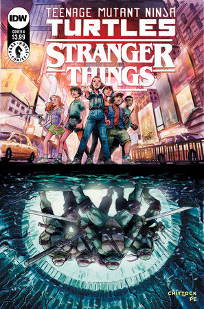 Teenage Mutant Ninja Turtles x Stranger Things 1A Comic Gavin Smith Regular IDW Publishing 2023