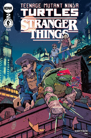 Teenage Mutant Ninja Turtles x Stranger Things 2B Comic Elena Casagrande Stormbreakers Variant IDW Publishing 2023