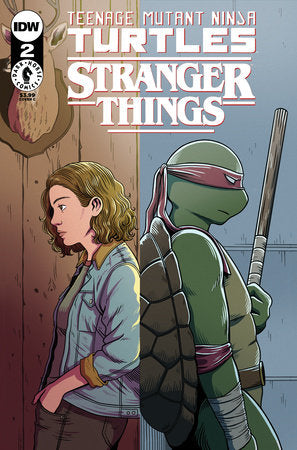 Teenage Mutant Ninja Turtles x Stranger Things 2C Comic Janeth Bazaldúa-Nava Variant IDW Publishing 2023