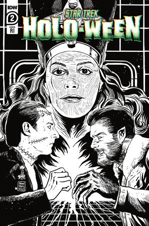 Star Trek: Holo-Ween 2C Comic Rachael Stott Variant IDW Publishing 2023