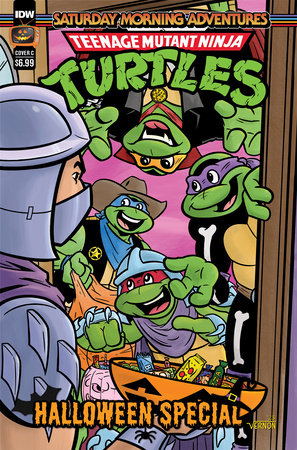 Teenage Mutant Ninja Turtles: Saturday Morning Adventures - Halloween Special 1C Comic Cafu IDW Publishing 2023