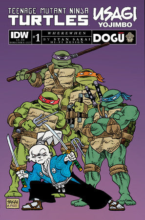 Teenage Mutant Ninja Turtles / Usagi Yojimbo: WhereWhen 1H Comic Jack Lawrence IDW Publishing 2023