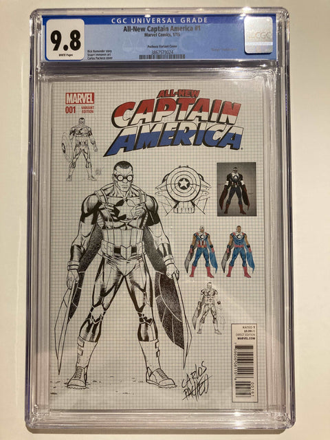 All-New Captain America #1D (CGC 9.8)