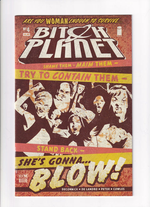 Bitch Planet #4-New Release-Knowhere Comics & Collectibles