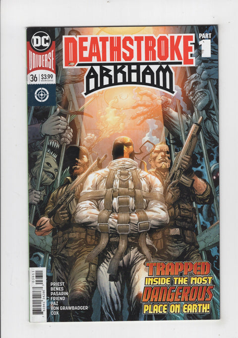 Deathstroke, Vol. 4 36 Regular Tyler Kirkham Cover