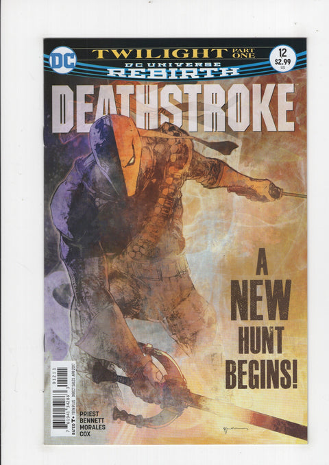 Deathstroke, Vol. 4 12 Regular Bill Sienkiewicz Cover