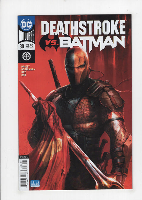 Deathstroke, Vol. 4 30 Variant Francesco Mattina Cover