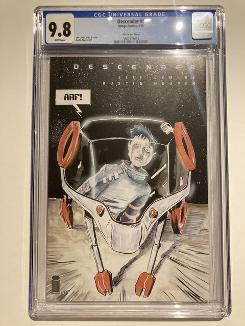 Descender #1 (CGC 9.8) (2015) Jeff Lemire 'Eh! Variant