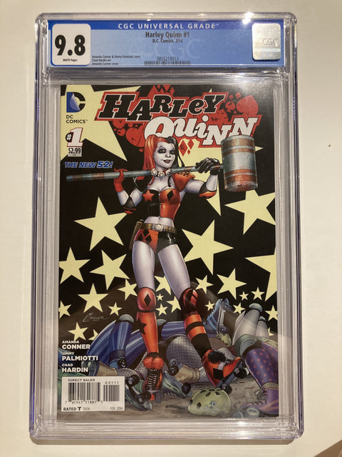 Harley Quinn, Vol. 2 #1 (CGC 9.8) (2014) Amanda Conner Cover