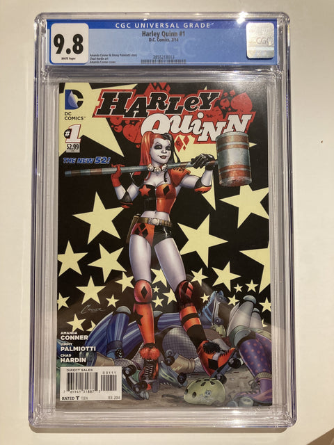 Harley Quinn, Vol. 2 #1 (CGC 9.8) (2014) Amanda Conner Cover