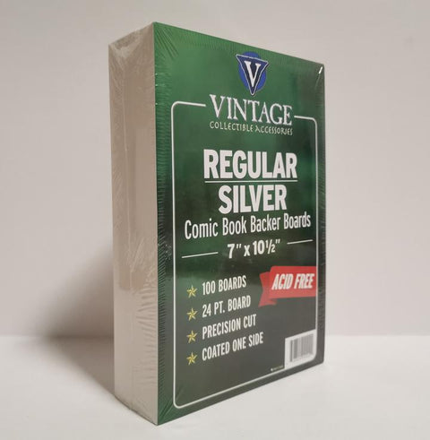 Silver/Regular - 24pt - 7" x 10 1/2"