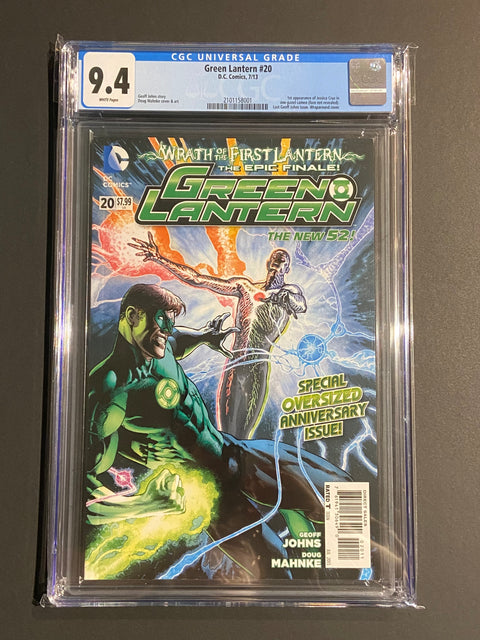 Green Lantern, Vol. 5 #20 (CGC 9.4)-New Arrival 04/29-Knowhere Comics & Collectibles