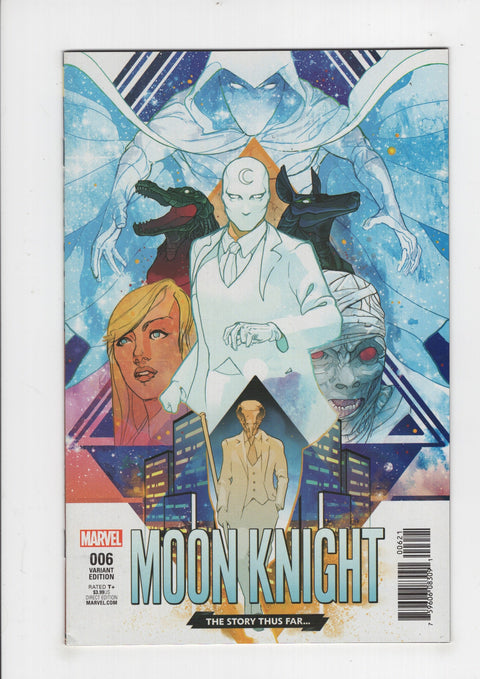 Moon Knight, Vol. 8 6 Variant Christian Ward Story Thus Far Cover