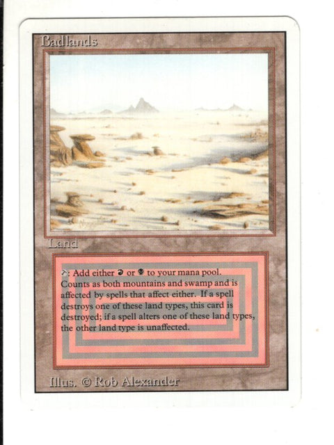 MTG | Badlands | 3ED | LP