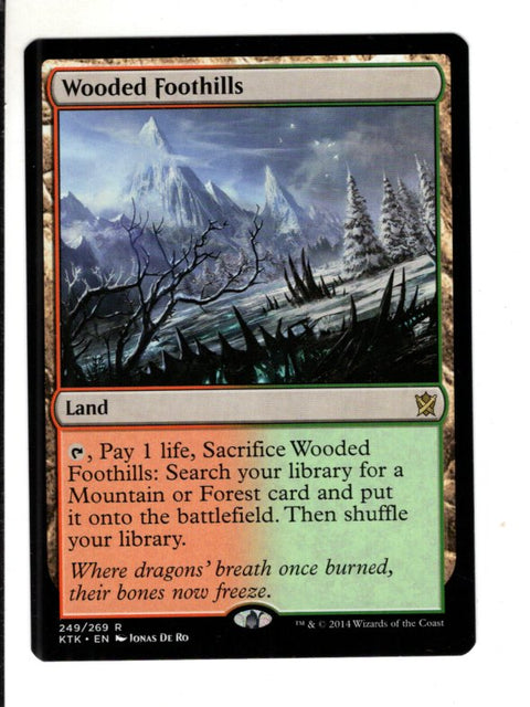 MTG | Wooded Foothills | KTK | NM