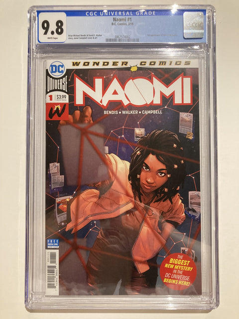 Naomi #1 (CGC 9.8) (2019) 1st Appearance