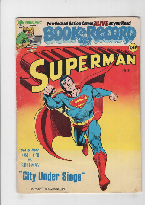 Peter Pan Records: Book & Record Set Book OnlySuperman: City Under Siege