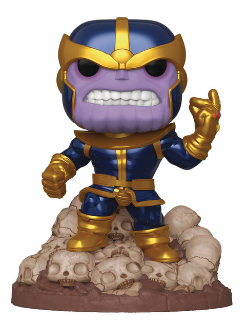 Pop Marvel Heroes Thanos Snap 6In Px Deluxe Vinyl Figure