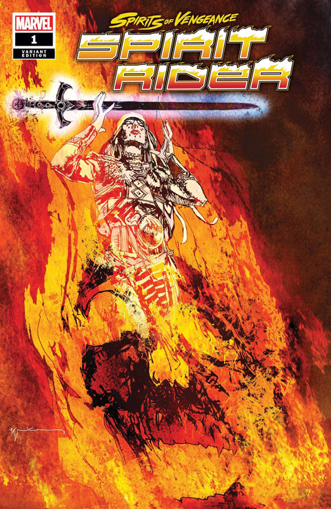 Spirits of Vengeance: Spirit Rider, Vol. 1 #1B 1:25 Sienkiewicz