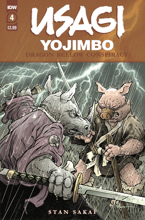 Usagi Yojimbo: Dragon Bellow Conspiracy #4