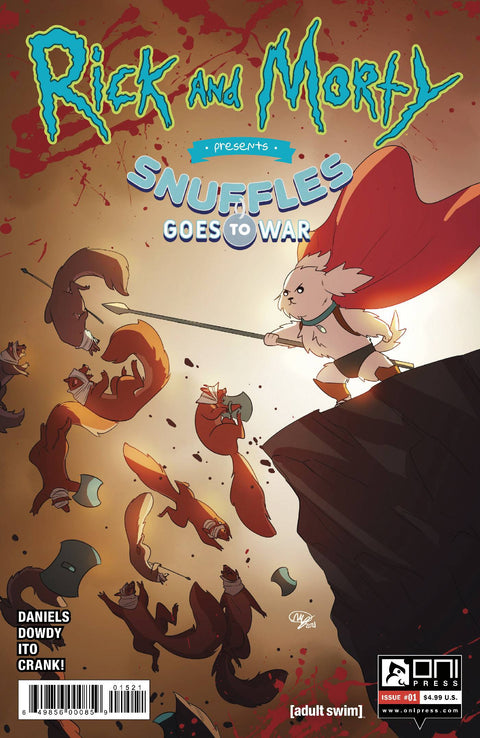 Rick & Morty Presents Snuffles Goes To War #1B